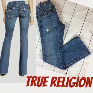 True Religion Billy Distressed Jeans Size 27